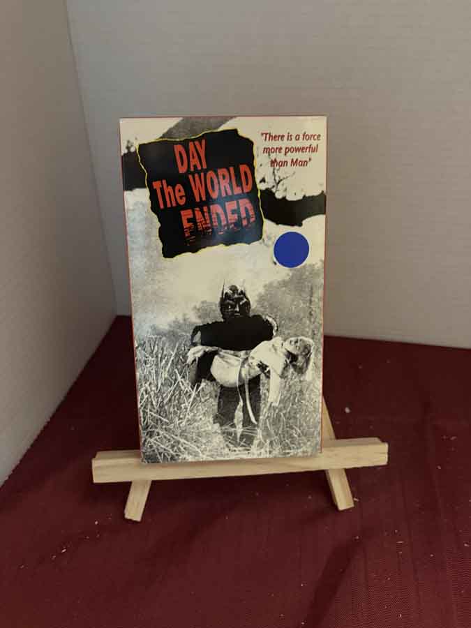 vhs- the day the world ended- 1955