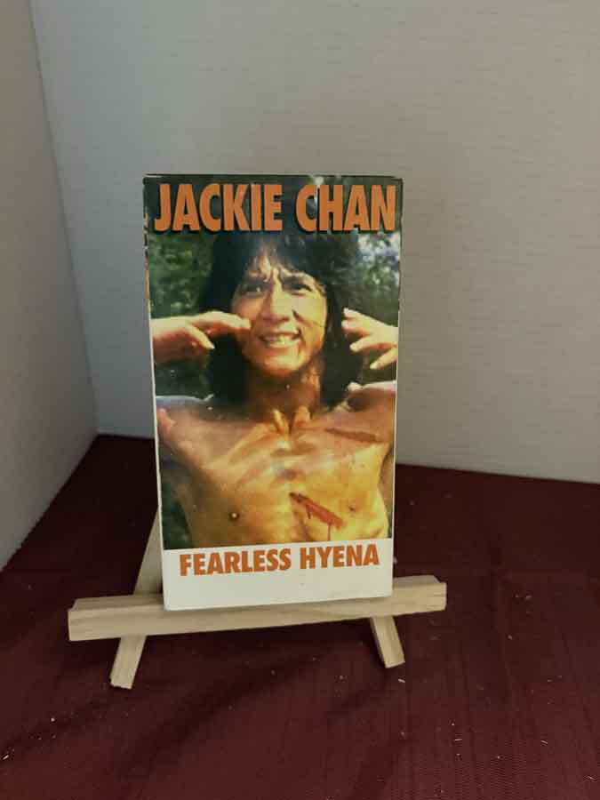 vhs-fearless hyena- jackie chan