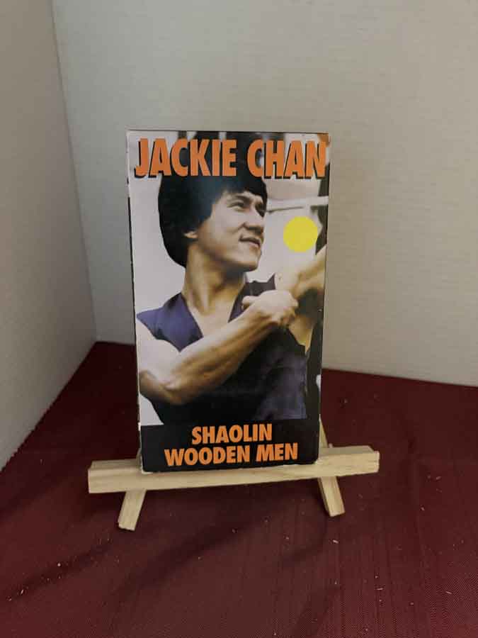 vhs- shaolin wooden man – jackie chan