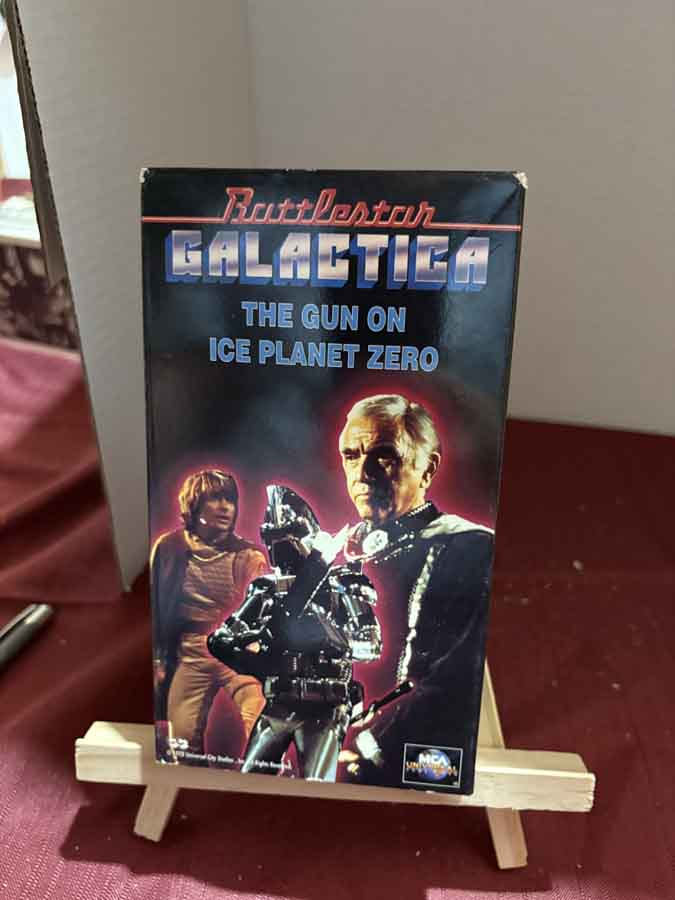 VHS – GALACTICA THE GUN ON ICE PLANET ZERO