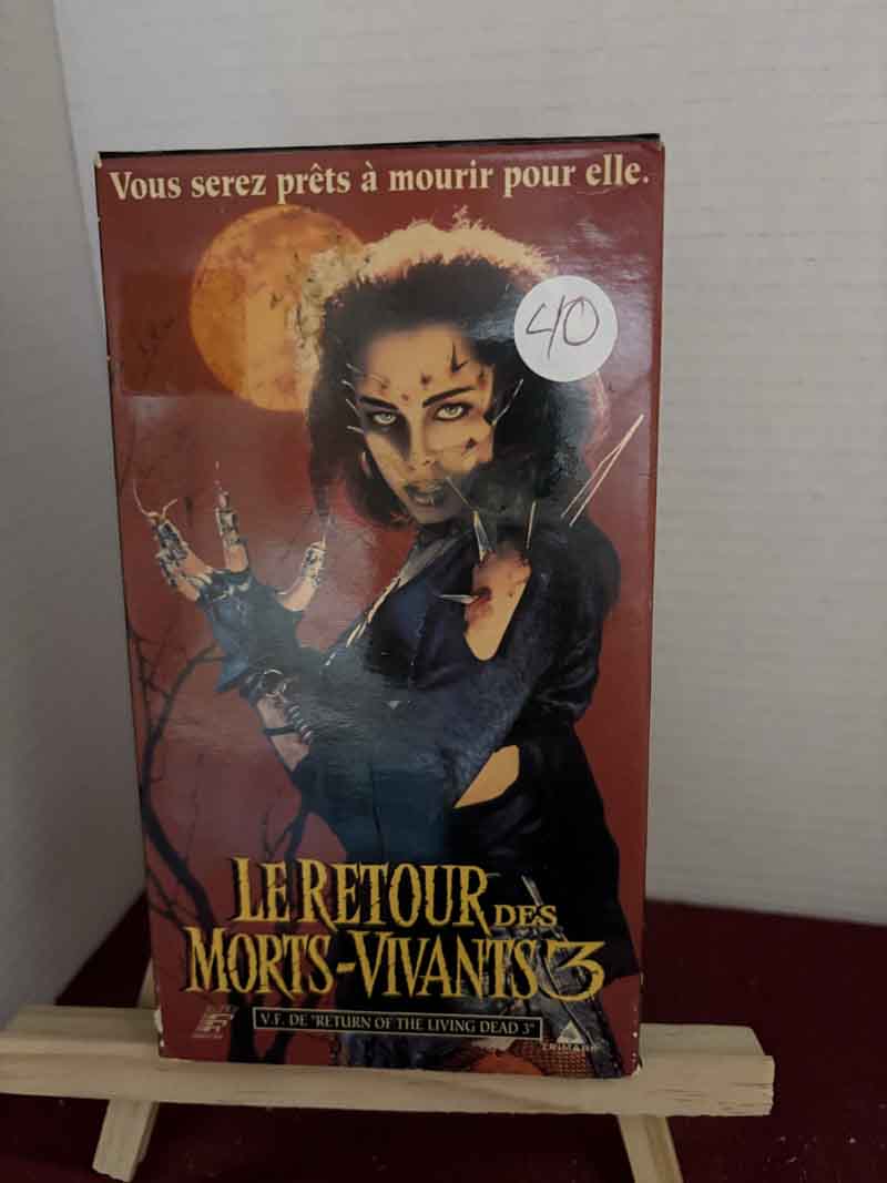 vhs- le retour des morts-vivants 3