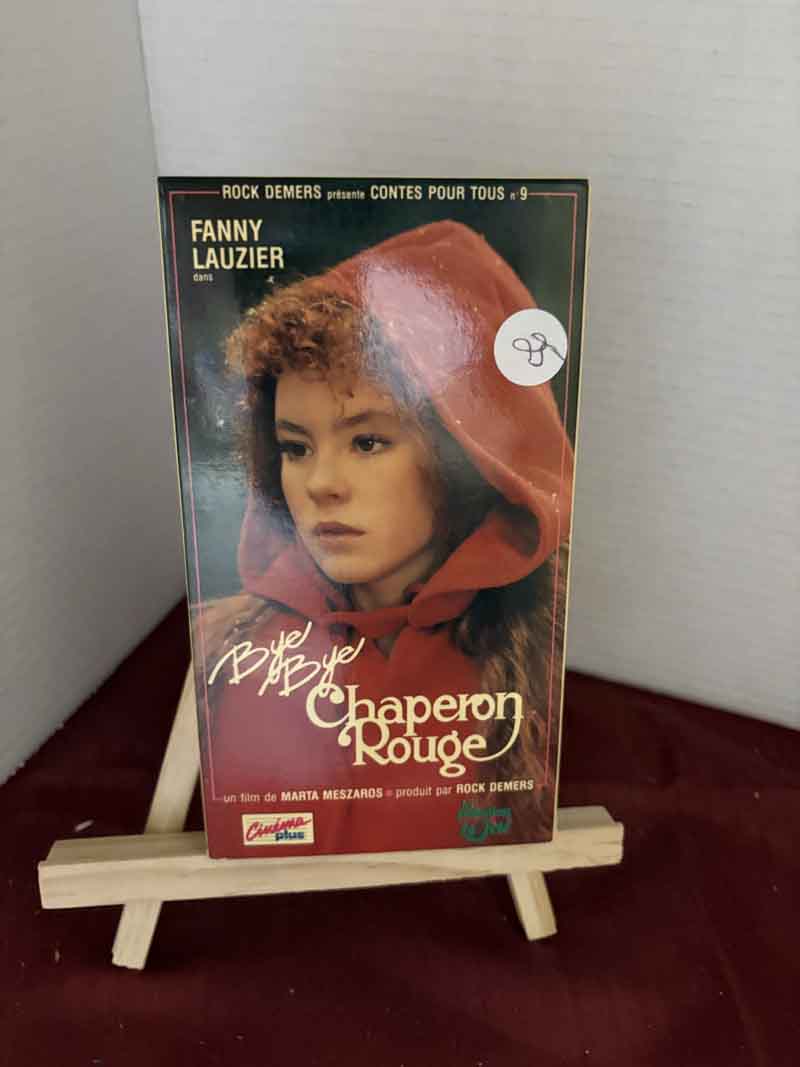 vhs- bye bye chaperon rouge 1989