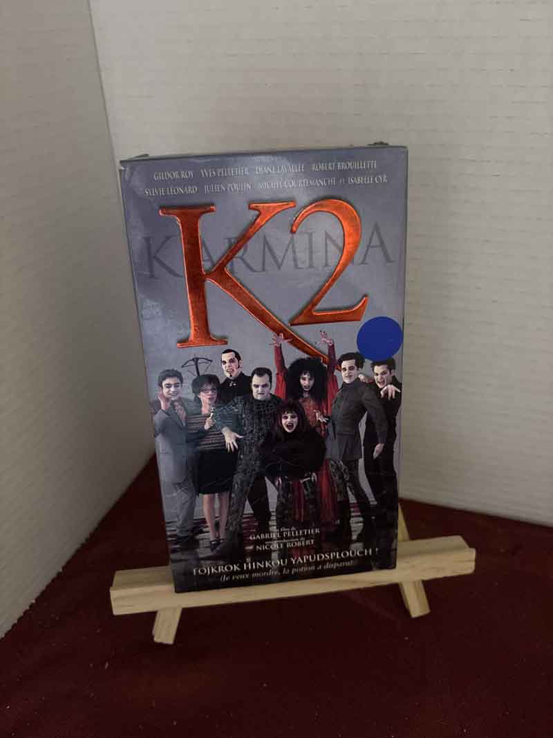 vhs- karmina 2: l’enfer de chabot  2001