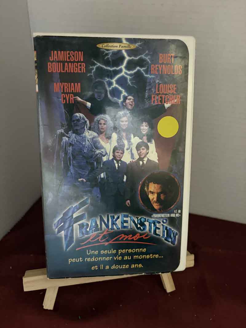 vhs- frankenstein et moi