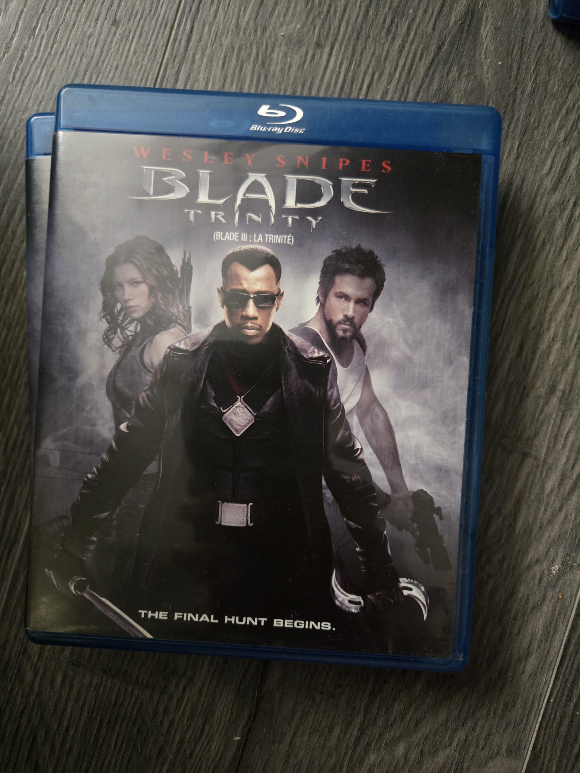 bluray- blade 3 : trinity