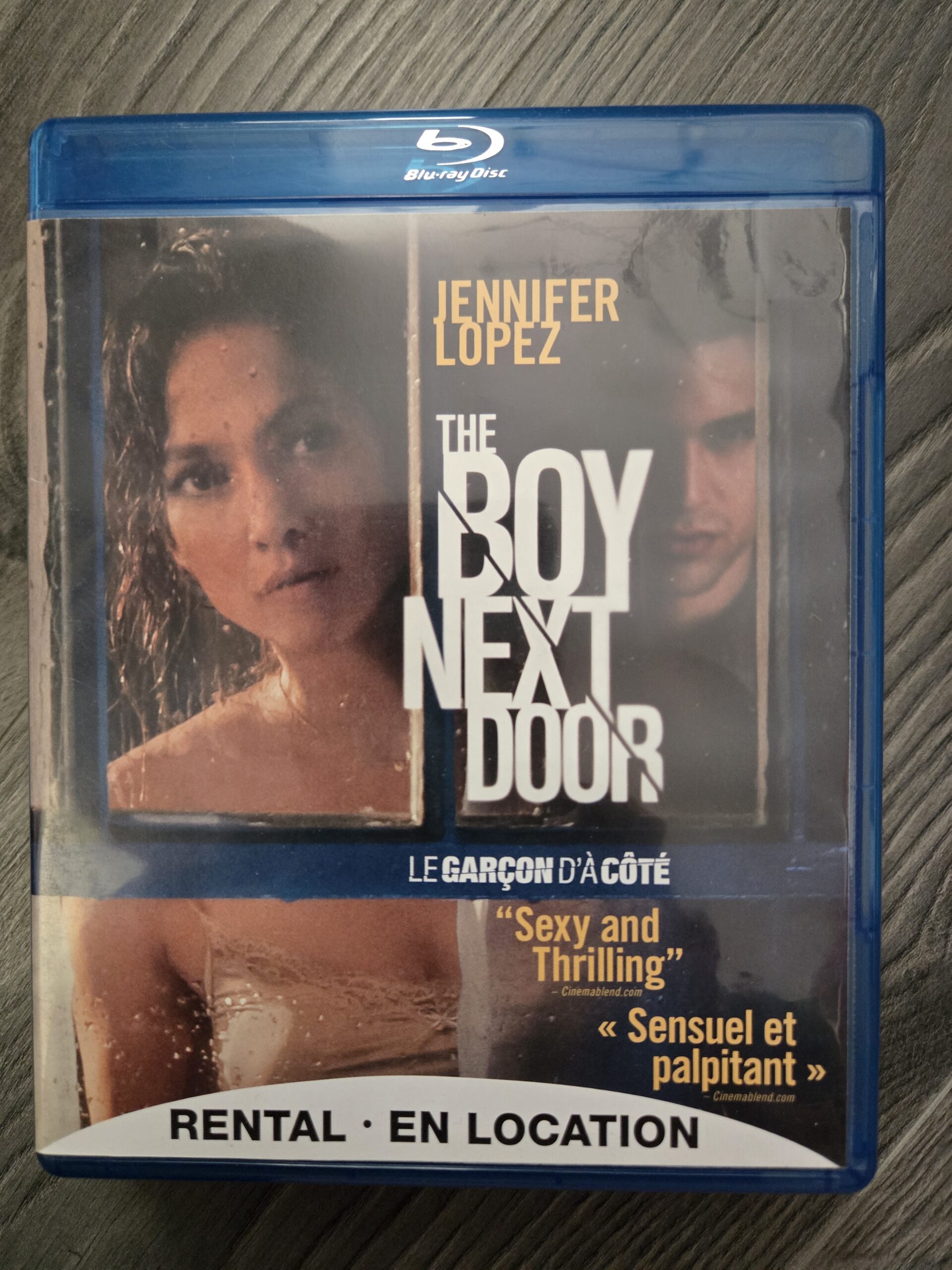 bluray- the boy next door 2015