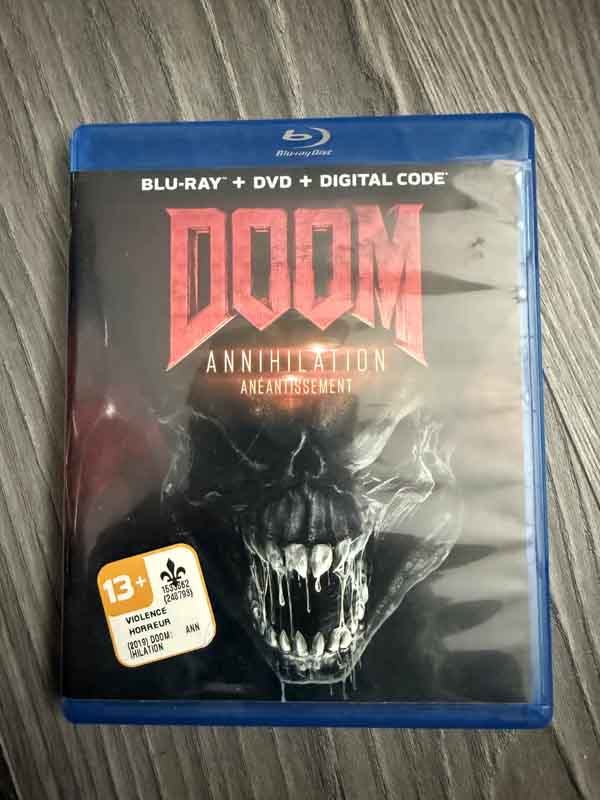 bluray- doom annihilation 2019