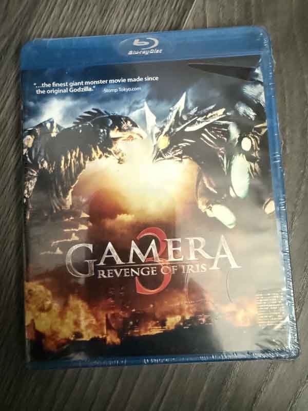 bluray- Gamera 3 – Revenge of Iris 1999
