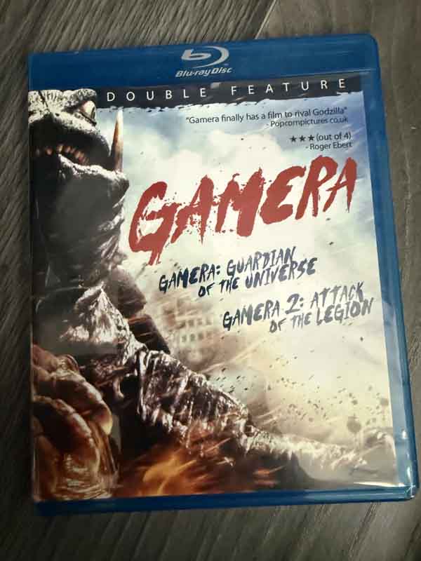 bluray- Gamera Guardian of The Universe 1995 & Gamera 2 Attack of The Legion 1996