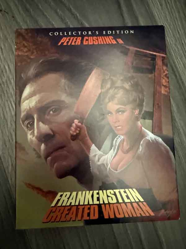 bluray- frankenstein created woman 1967 (scream factory)