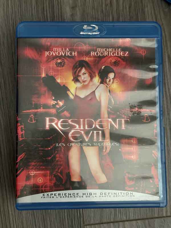 bluray- resident evil 2002