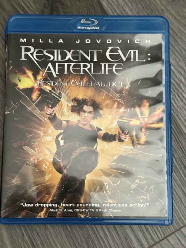 bluray- resident evil : afterlife 2010