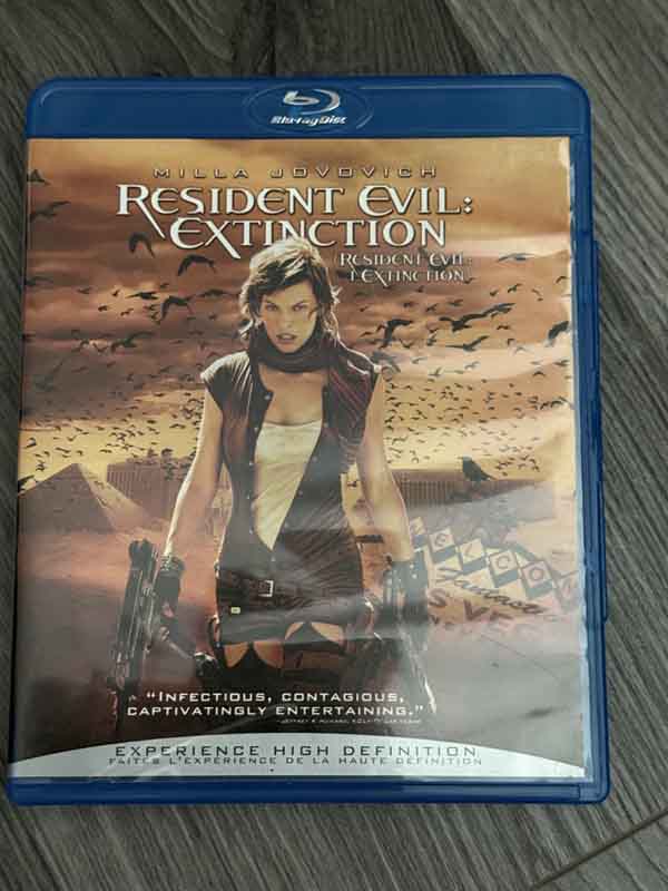 bluray- resident evil : extinction 2007