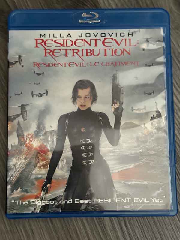 bluray- resident evil: retribution 2012