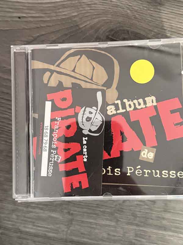 cd- François Pérusse : L’Album Pirate