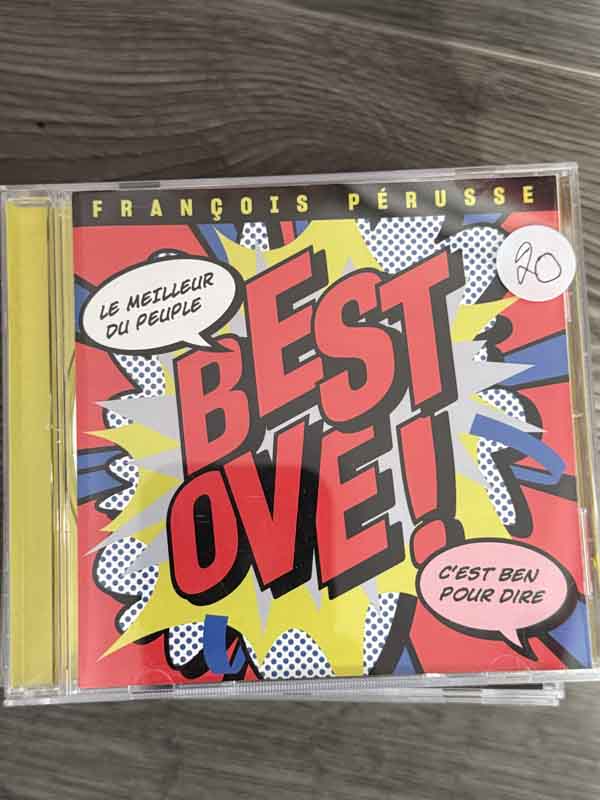 CD- François Pérusse Best Ove ! 2017