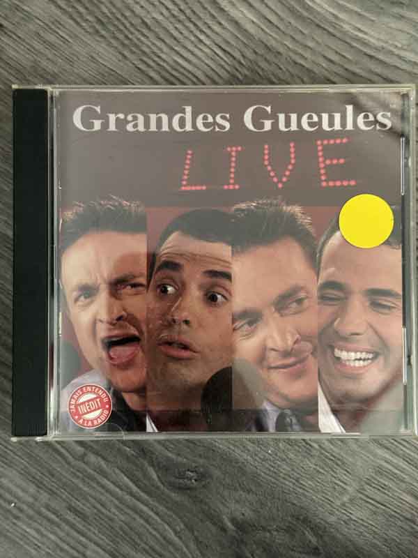 cd- Grandes Gueules : Live 2004 José Gaudet & Mario Tessier