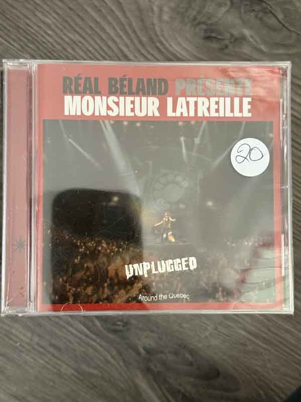 cd- REAL BELAND :Présente Monsieur Latreille ( new,seal)