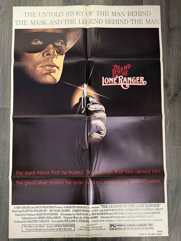 poster usa-The Legend of the Lone Ranger 1981 (one sheet)