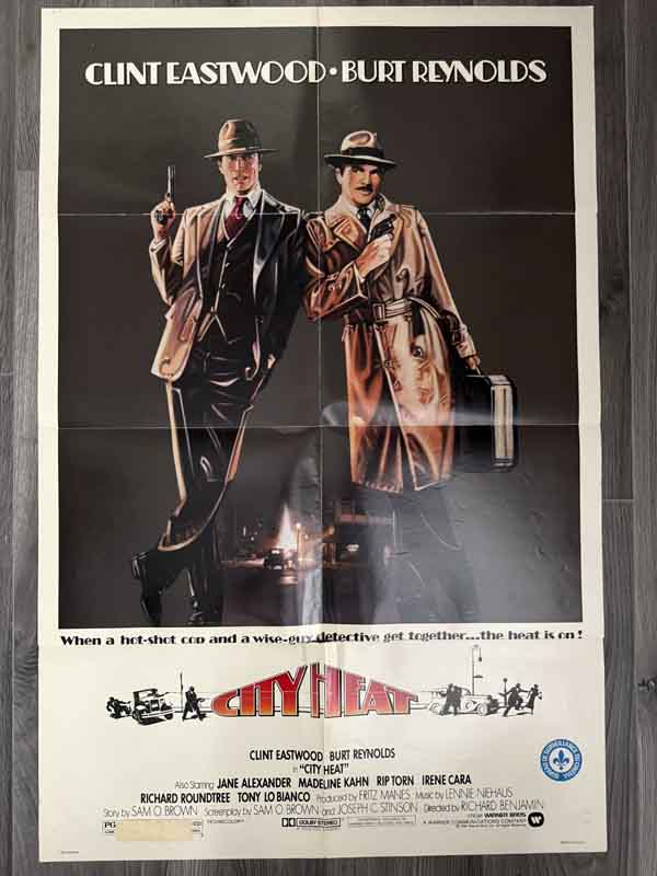 poster usa – city heat : 1984 one sheet