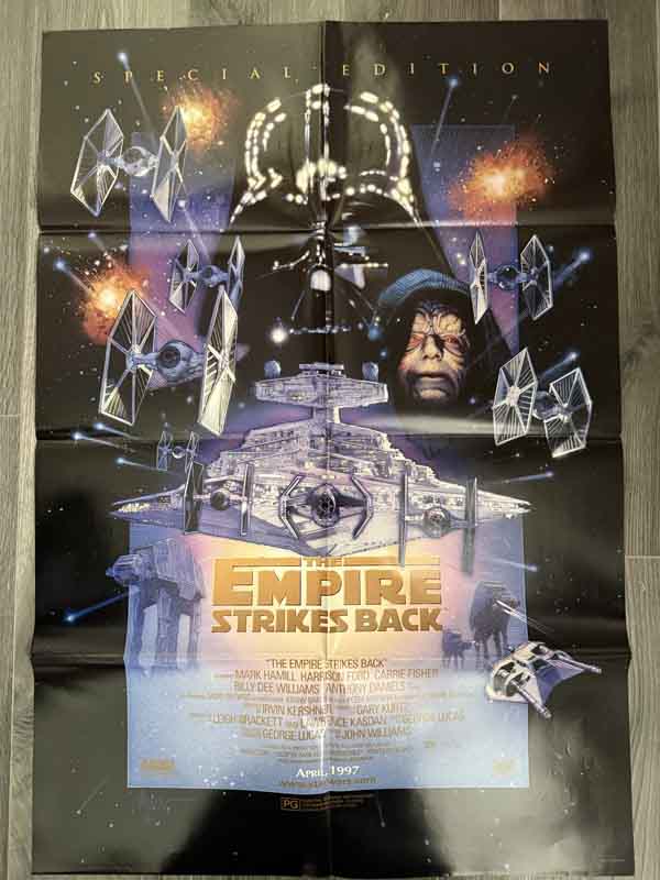 poster australian – star wars : the empire strikes back 1980