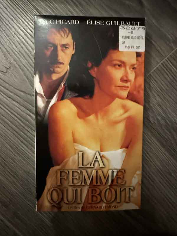 vhs- la femme qui bois