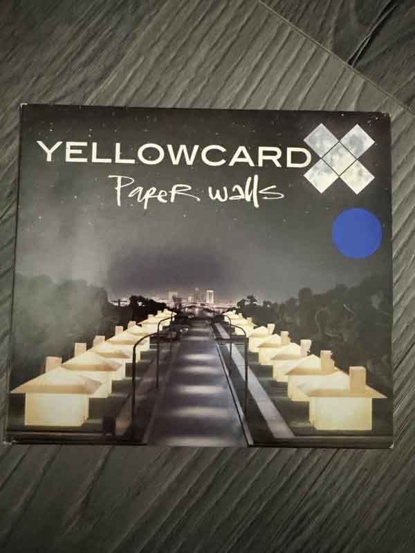 cd- Yellowcard : Paper Walls 2007 +dvd