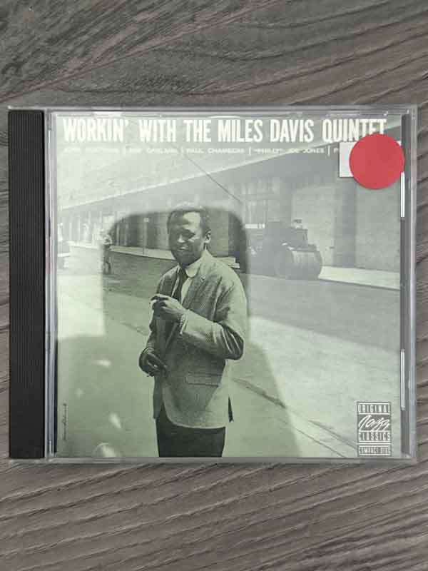 cd- miles davis : workin 1987