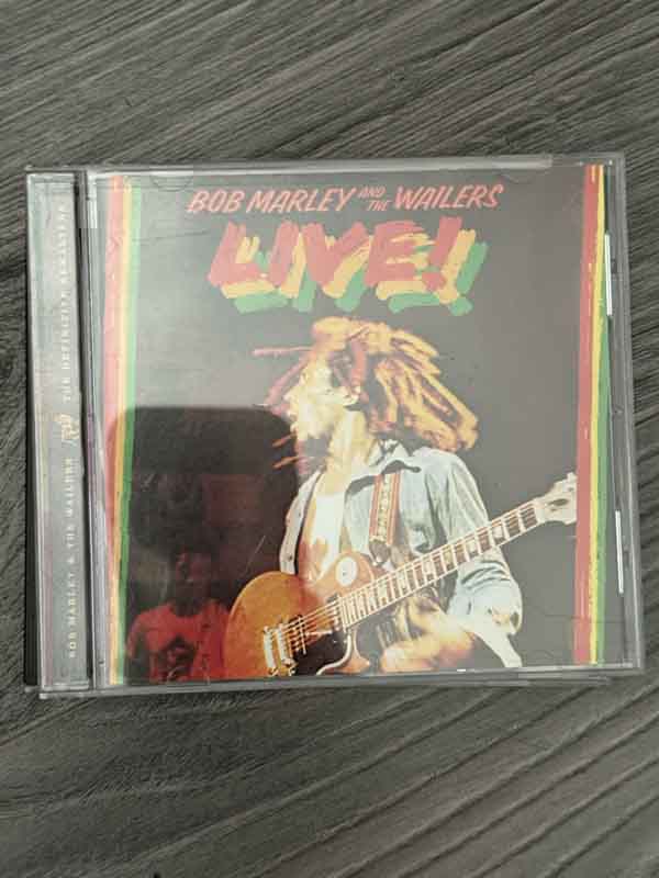 cd- Bob Marley and the Wailers : live 1975 ( 2001)