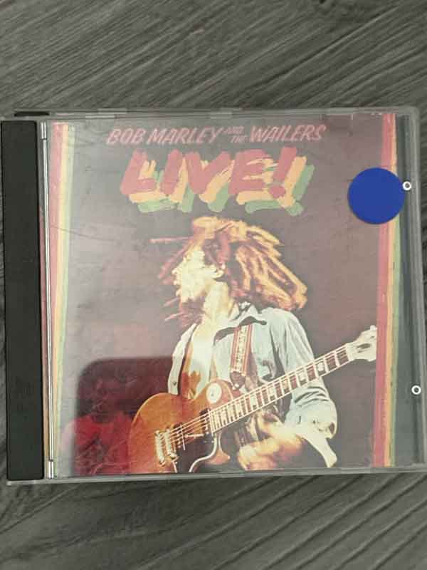 cd- Bob Marley and the Wailers : live 1975