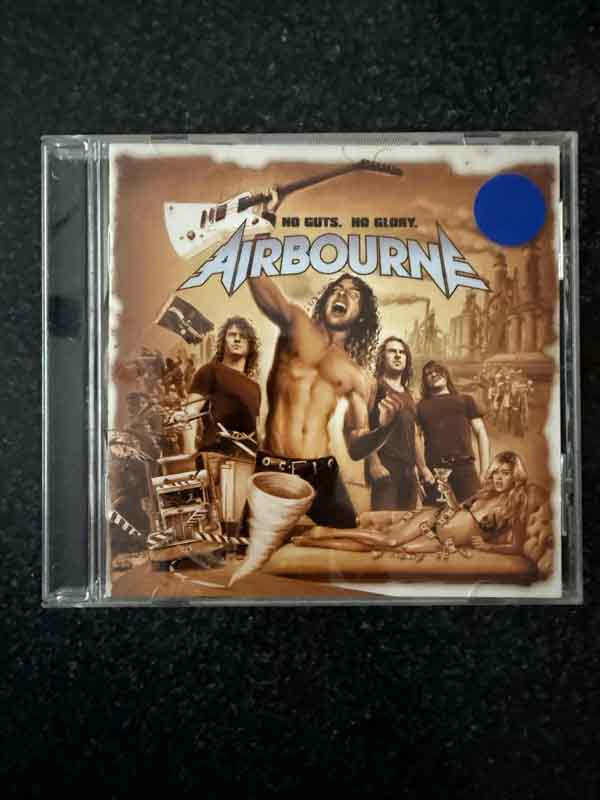 cd- Airbourne : No guts, no glory 2010