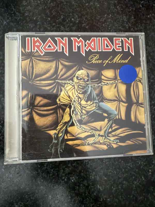 cd- iron maiden : piece of mind 1983