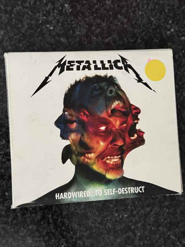 cd- metallica : Hardwired… To Self-Destruct 2016