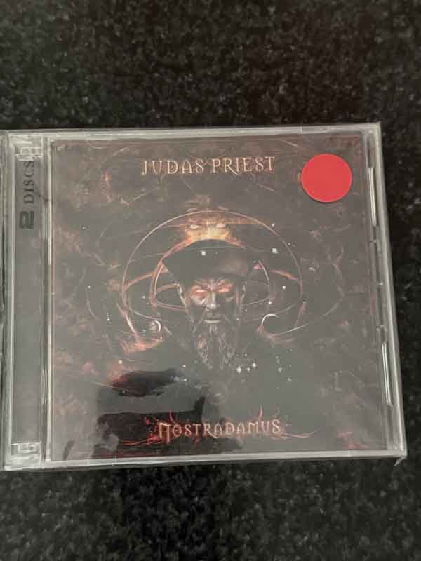 cdcd- Judas Priest – Nostradamus 2008