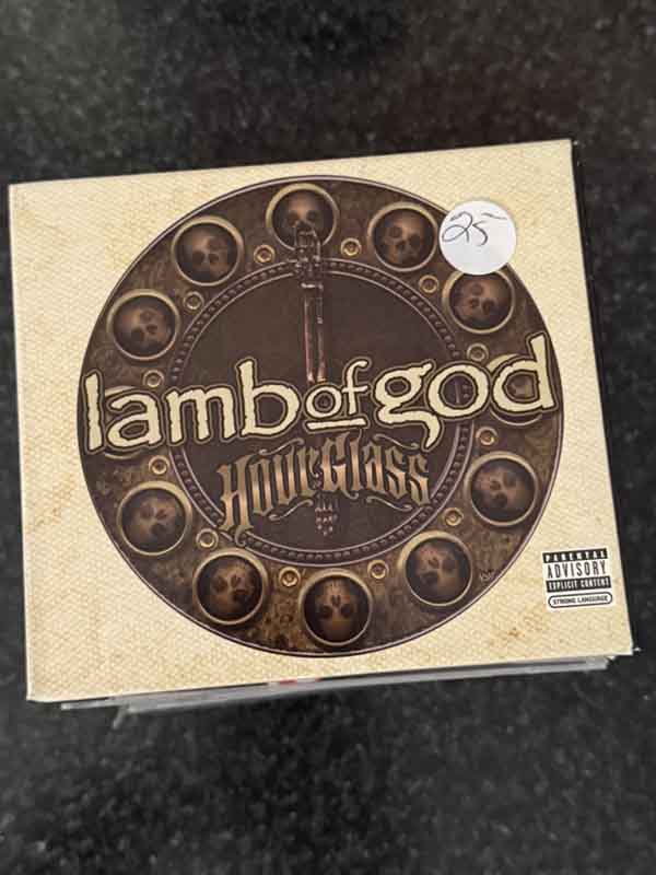 cd- lamb of god : hour glass (box set)