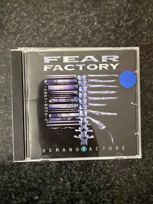 cd- Fear Factory : Demanufacture 1995