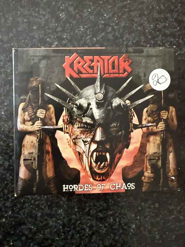 cd- Kreator : Hordes of Chaos 2009 (limited edition)