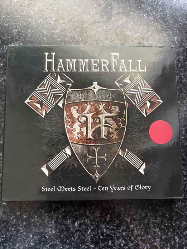 cd- HammerFall : Steel Meets Steel Ten Years Of Glory  2007