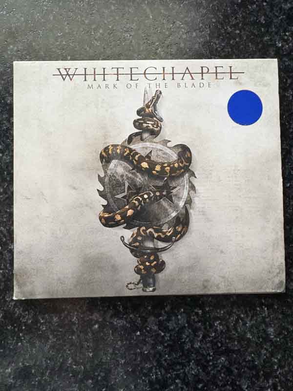 cd- Whitechapel : Mark Of The Blade  2016