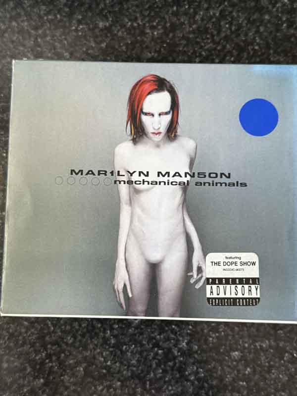 cd- Marilyn Manson : Mechanical Animals 1998