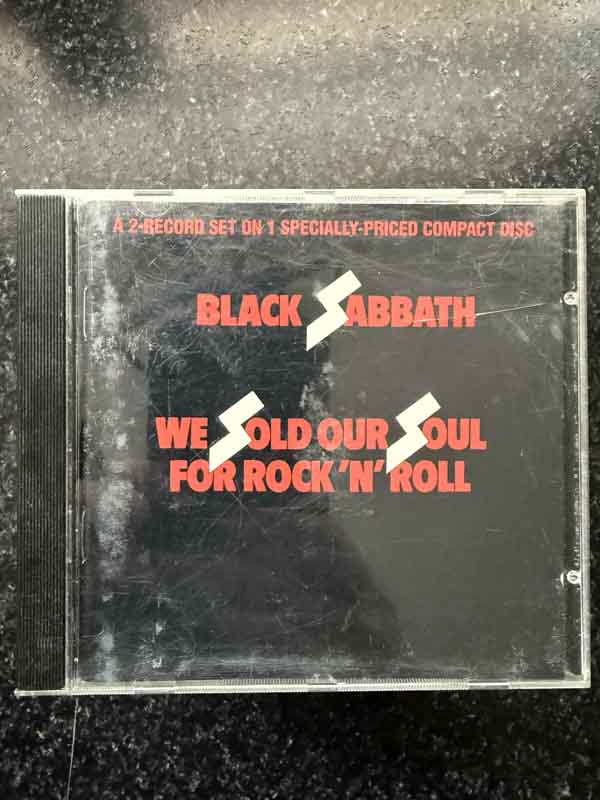 cd- Black Sabbath : We Sold Our Soul For Rock ‘N’ Roll 1976