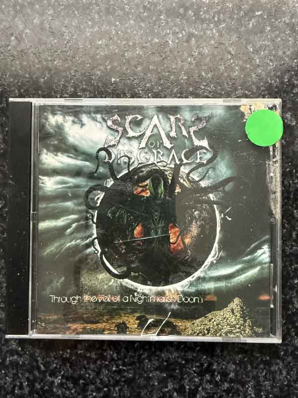 cd – scars of disgrace : through the veil .. 2017