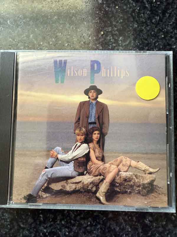 cd- wilson phillips :wilson phillips 1990
