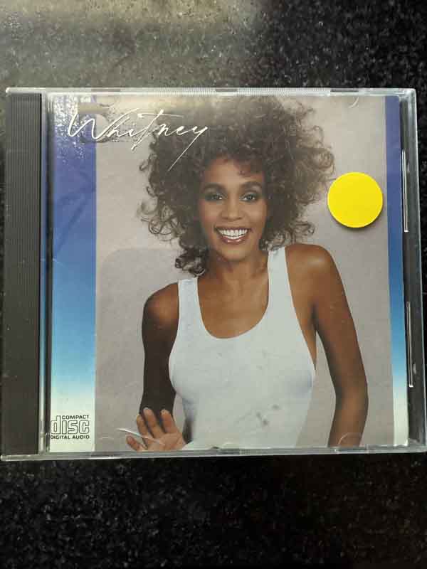 cd- whitney houston : whitney 1987