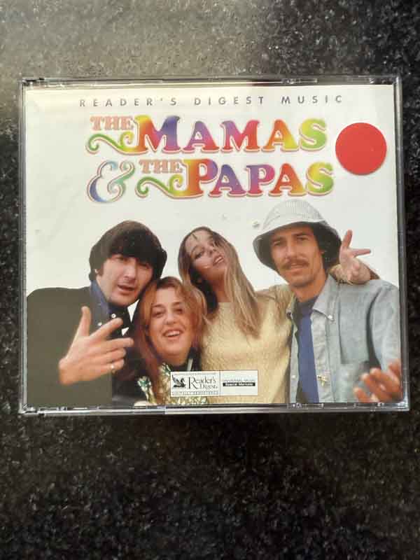 cd- the mamas and the papas : reader’s digest music 1997