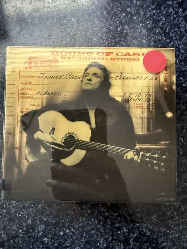 cd- Johnny Cash : Personal file 2006