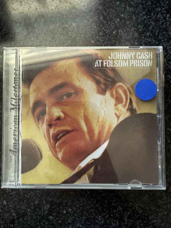 cd- Johnny Cash : At Folsom Prison 1968