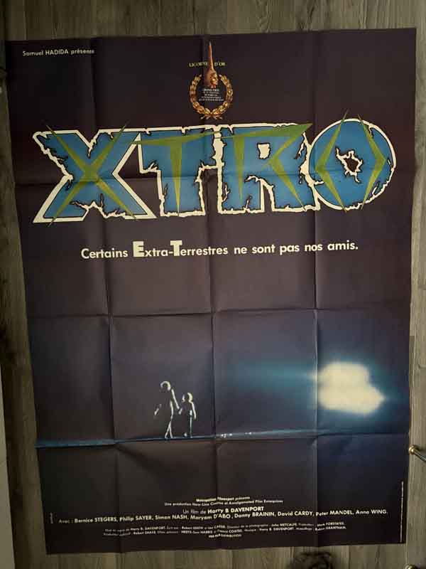 poster france- xtro 1982