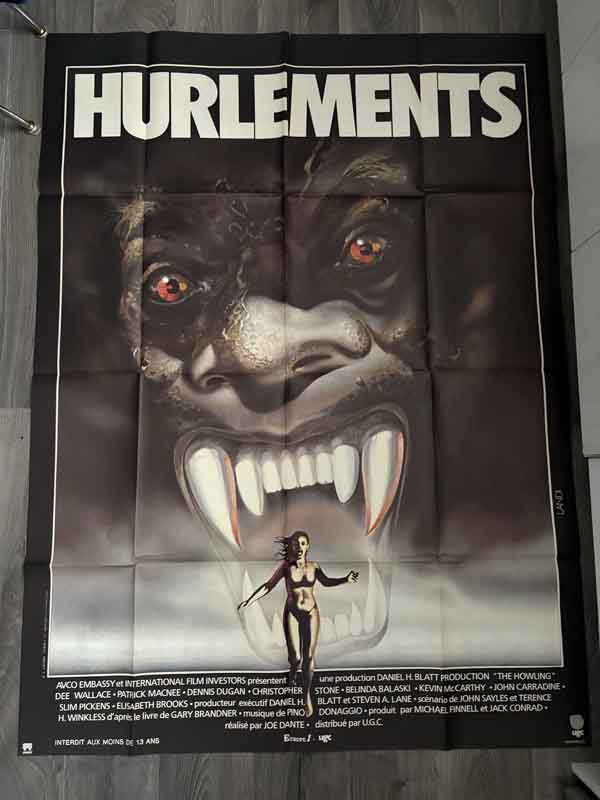 poster france- howling 1981