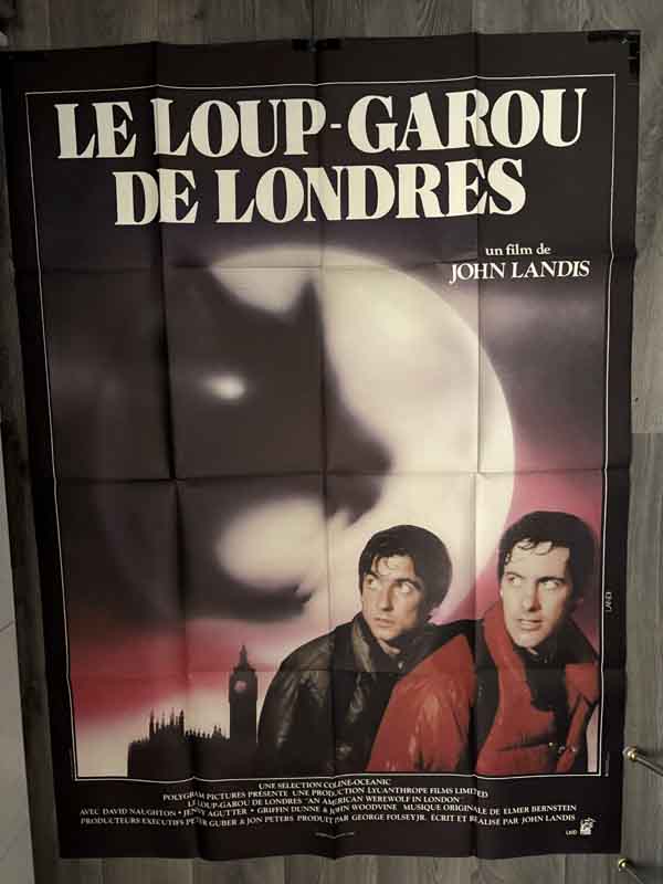 poster france- an american werewolf in london 1981